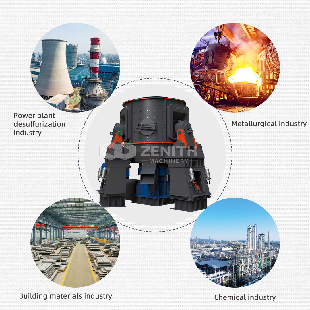 LM Vertical Grinding Mill showing its compact design and automated control system